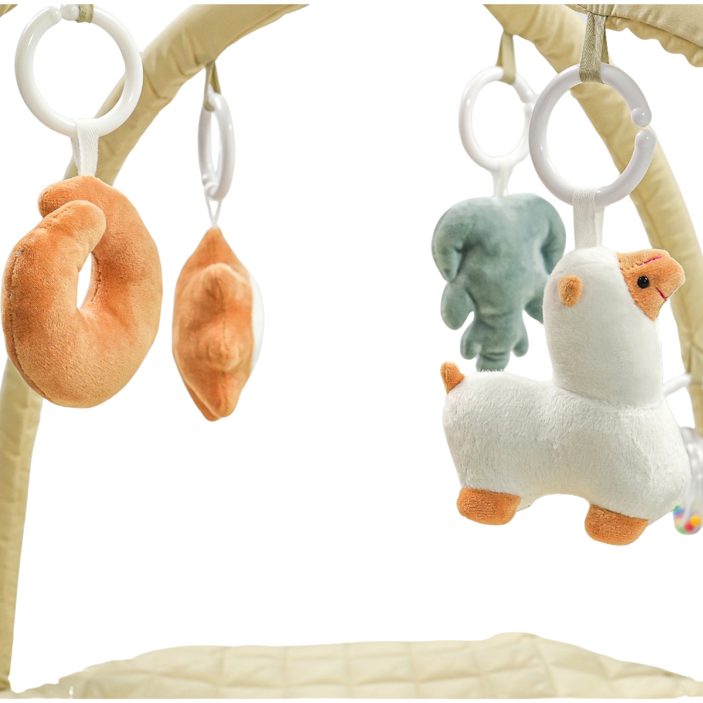 Emerald Baby Playmat With Toy Bar