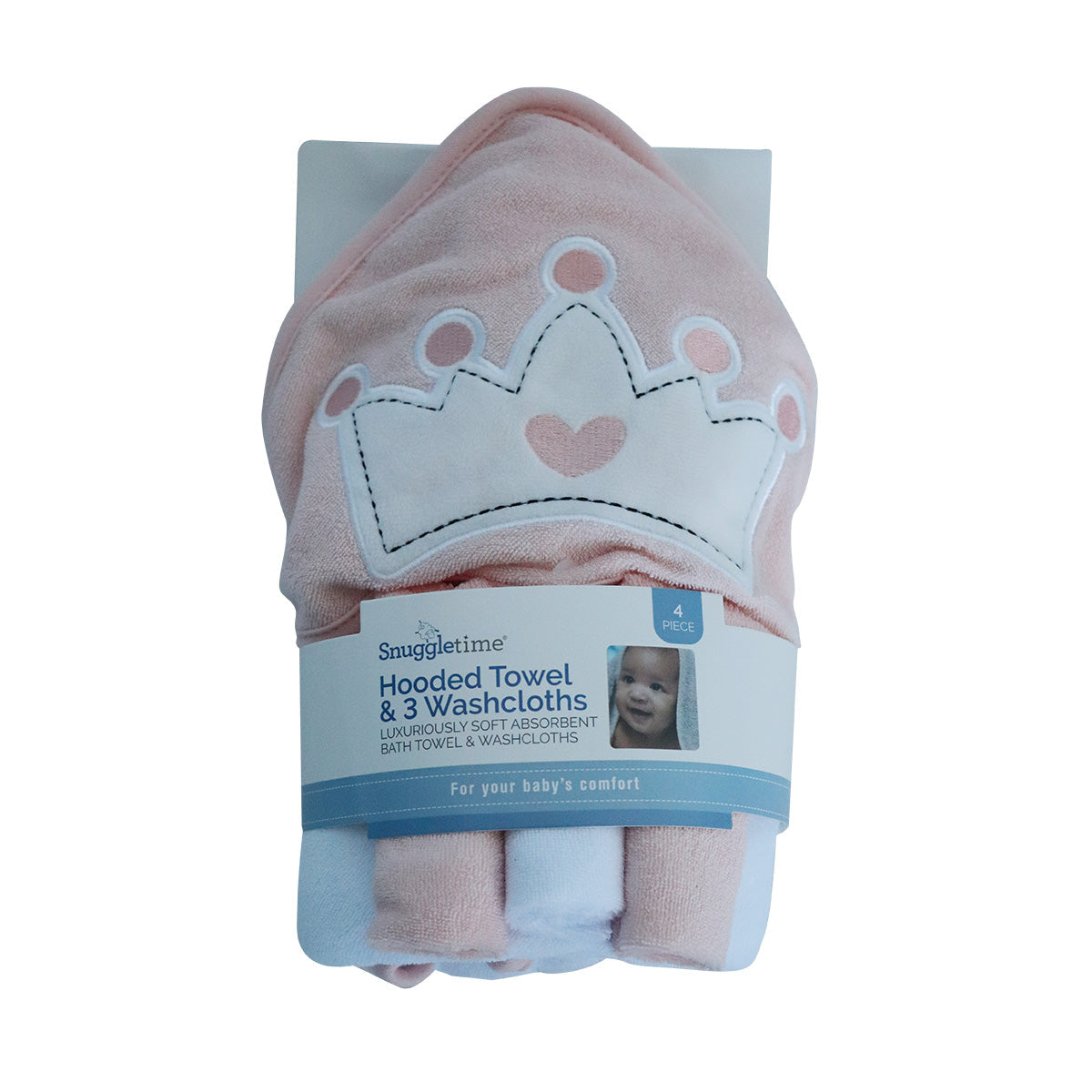 Snuggletime Hooded Towel gift set - Princess