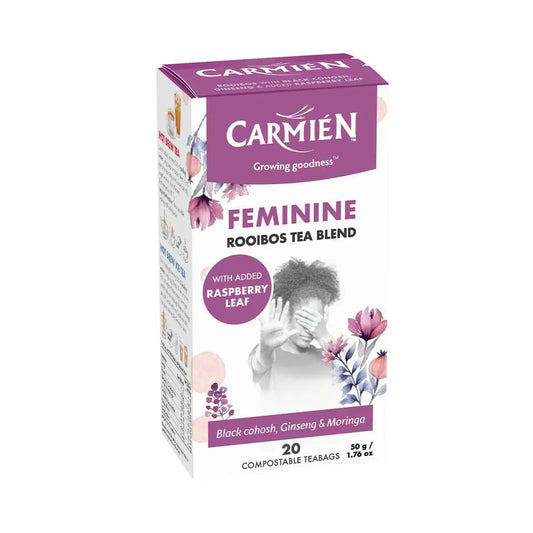 Carmién Feminine with Raspberry Leaf (20 Teabags)