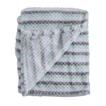 Snuggletime Honey Hive Fleece Blanket Blue
