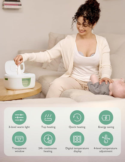 Momcozy Baby Wipe Warmer & Dispenser
