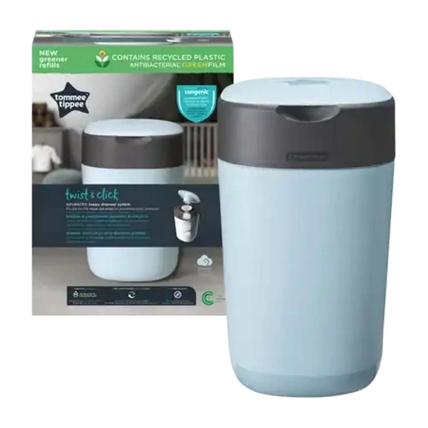 Tommee Tippee Twist And Click Nappy Bin