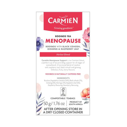 Carmién Menopause with Raspberry Leaf (20 Teabags)