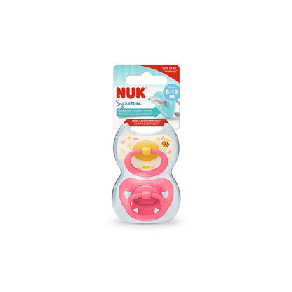 Nuk Signature Silicone Soother  (6-18m)