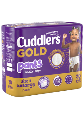 Cuddlers Gold Pants Pull Ups